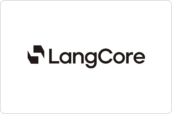 株式会社LangCoreのロゴ
